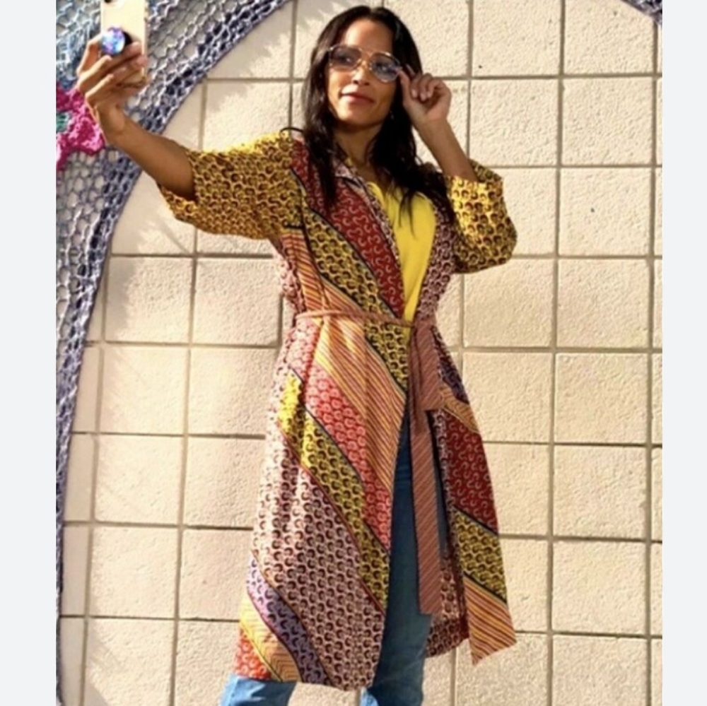 Cabi #5664 Poet Jacket Kimono Size Large
